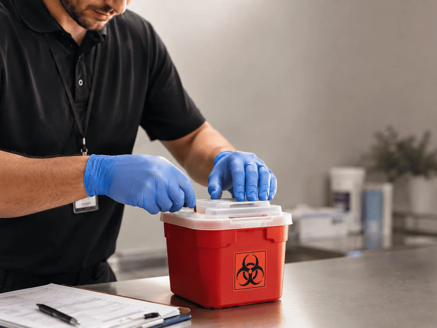 Why choose Sharps Waste Disposal in Mcbain, MI